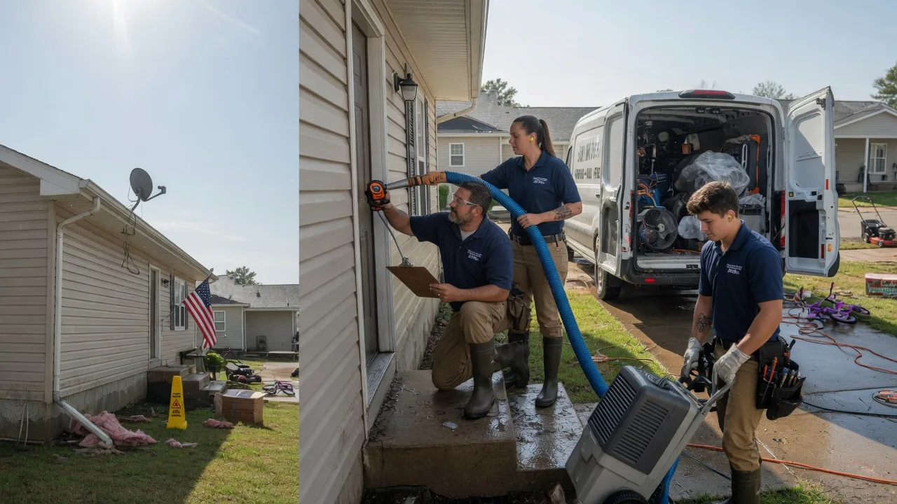 Ceiling Water Damage Restoration in Defiance, MO near me